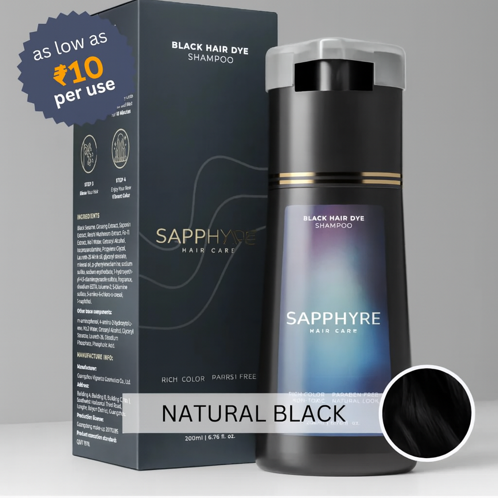 Sapphyre Hair Dye Shampoo