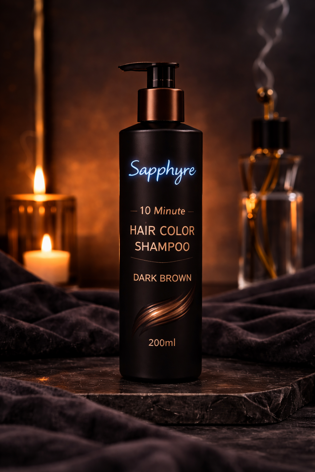 Summer Sale: Sapphyre Color-Boost Hair Dye Shampoo – Instant Color Refresh & Shine